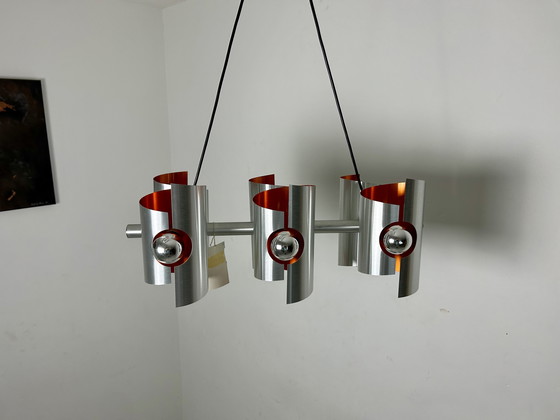Image 1 of Lampada a sospensione vintage in stile spaziale Luminaires Jalest