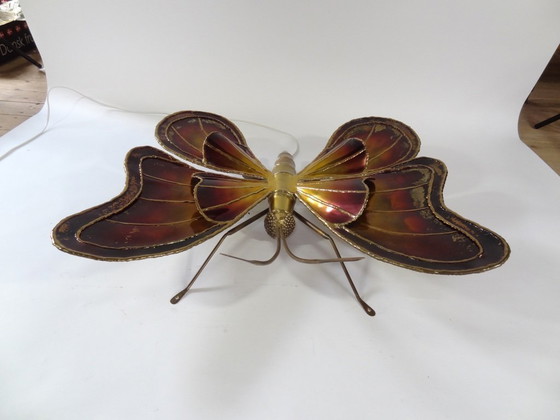 Image 1 of Applique da parete a forma di farfalla, Henri Fernandez