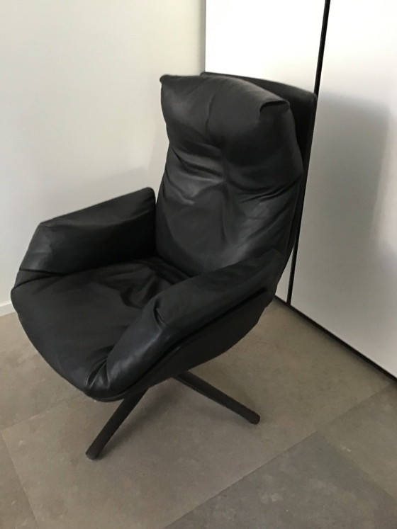 Image 1 of Cor Cordia lounge draai fauteuil + Poef
