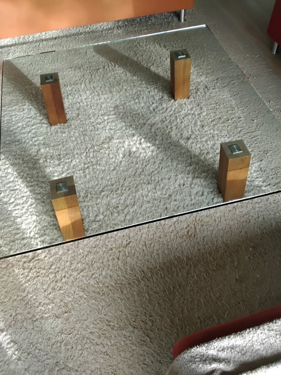 Image 1 of Moderner Couchtisch aus Glas von der Marke Van Beek