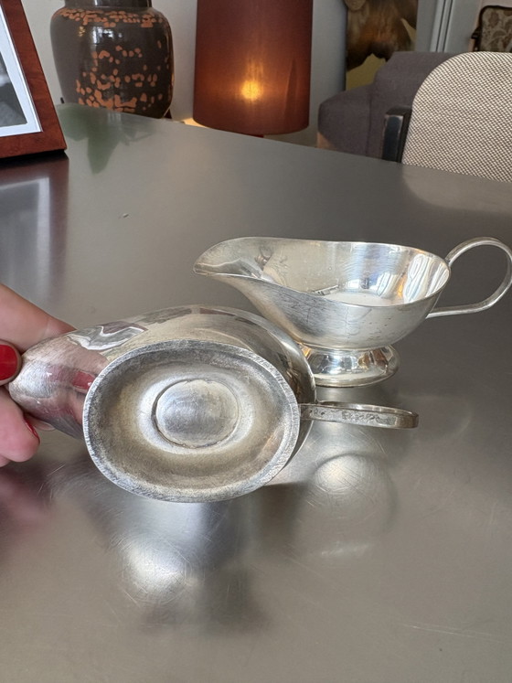 2 Silver Sauce Jugs – Table accessories, Metal (photo 5 of 5)