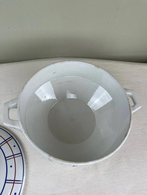Antike Suppenterrine – Geschirr, Porcelain, Art Deco (photo 4 of 7)