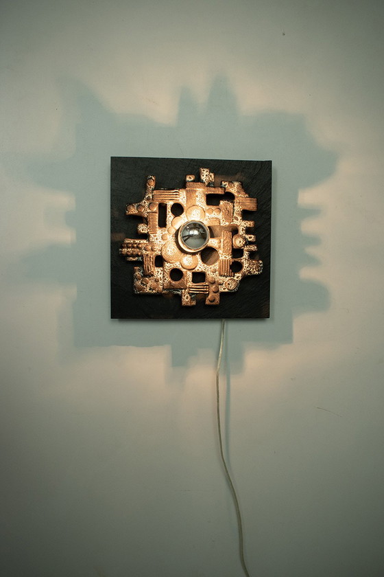 Image 1 of Brutalist wall lamp Brakelmann & Becker