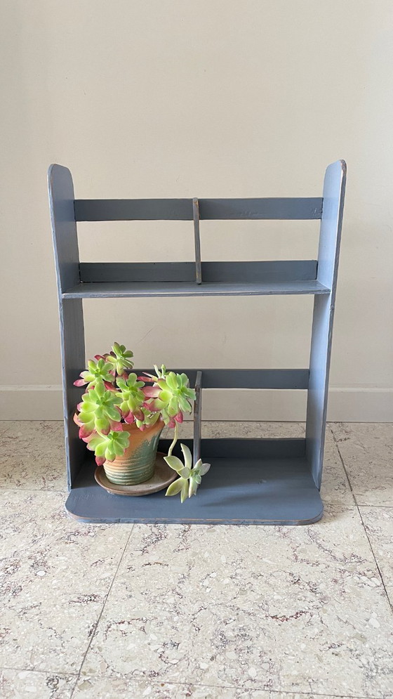 Image 1 of Antieke houten wandplank
