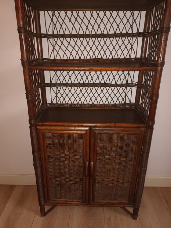 Image 1 of Pagoda de ratán de mediados de siglo