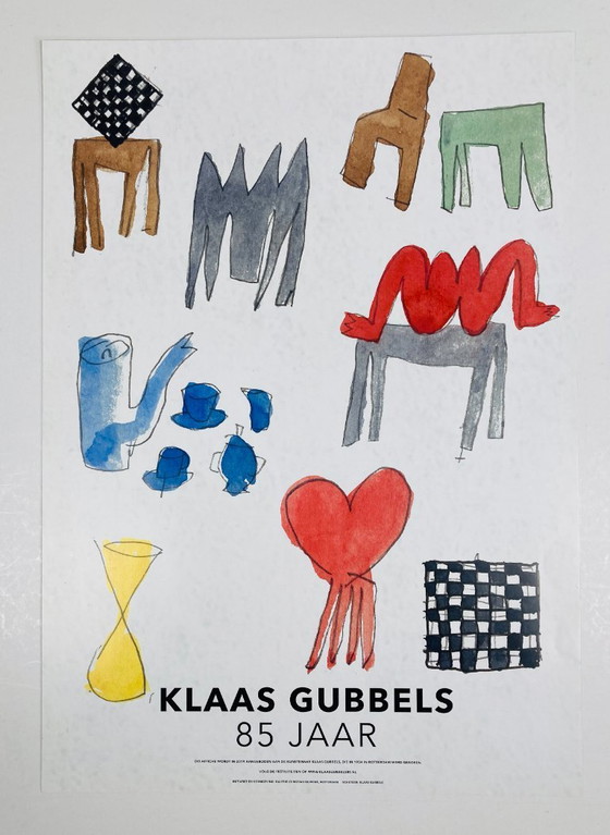 Image 1 of Klaas Gubbels - 85 años - Cartel de exposición