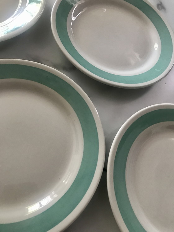 Image 1 of Set of 8 Oxford dessert plates