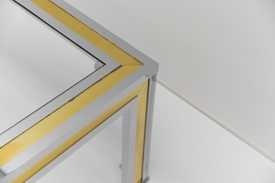 Image 1 of Square Bicolor Coffee Table, 1970s