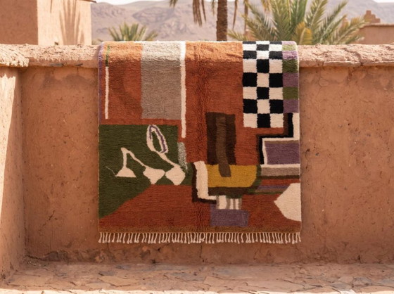 Handmade Carpet 2.5x1.5 – Rugs & carpets, Textile, Wool (photo 3 of 6)