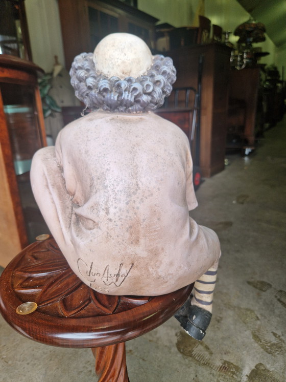 Image 1 of Sculpture de clown Junon Asilo