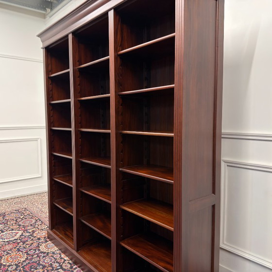 Bibliothèque ouverte classique anglaise – Bois (photo 9 of 12)