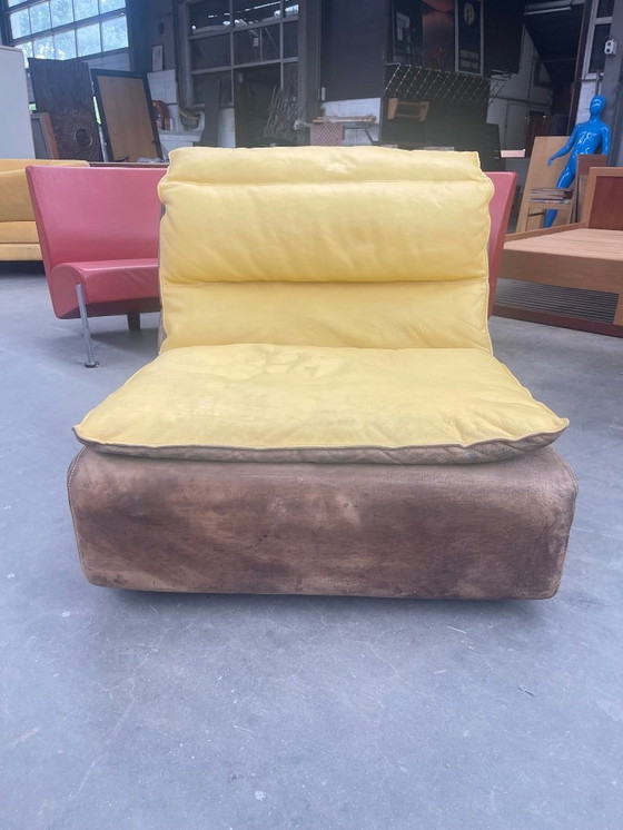 Image 1 of Chaise longue vintage au design italien par Carlo Bartoli pour Rossi Di Albizzate