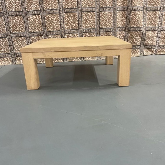 Image 1 of Light oak coffee table