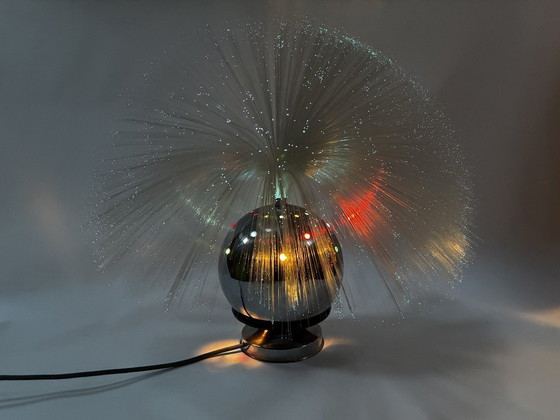 Image 1 of Lampada vintage • Fibra ottica • Era spaziale • 1970