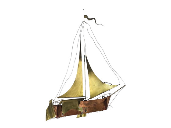 Image 1 of Design belga - Daniël Dhaeseleer - Scultura da parete di metà secolo anni '70 - Vintage