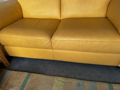 Magnificent Natuzzi leather sofa