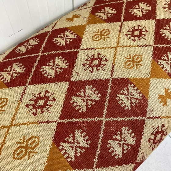 Image 1 of Antieke Turkse Ottomaanse kelimbank daybed bankje sofa