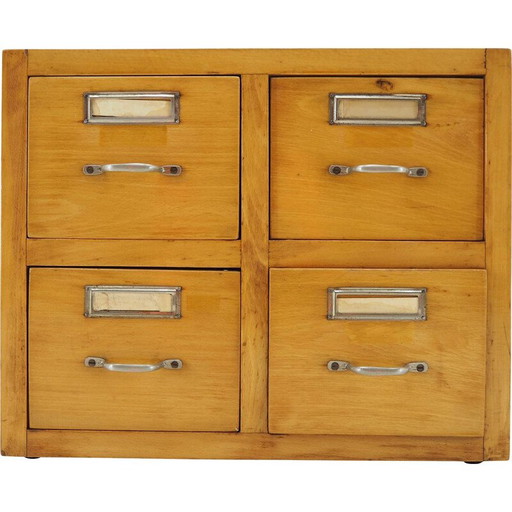Caja de cajones vintage, 1960