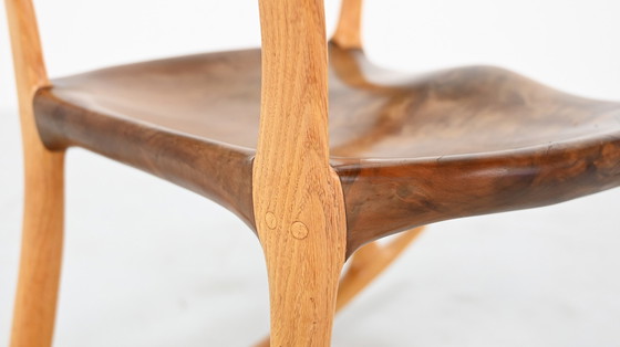Image 1 of Donald Gordon, Rocking Chair in Kauri and Oak – New Zealand Studio Craft, 2004