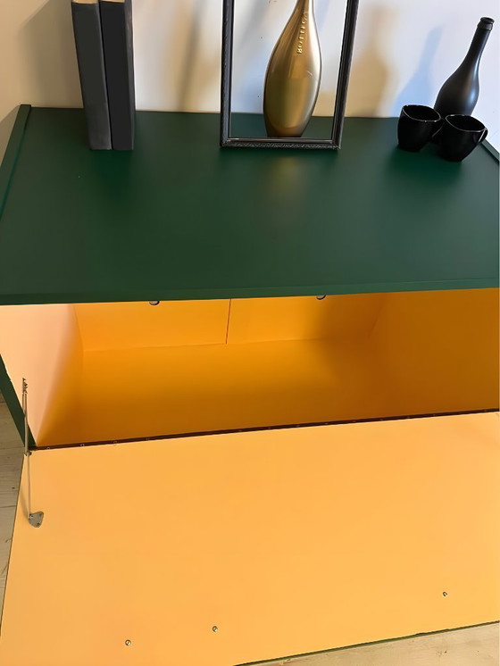 Image 1 of “BOTANICA” – Exclusive upcycled sideboard with 3D leaf relief