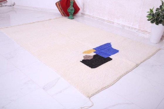 Handgemaakt vloerkleed van puur wol, traditioneel vakmanschap, afmeting 2/3 meter – Aime Té (photo 6 of 6)