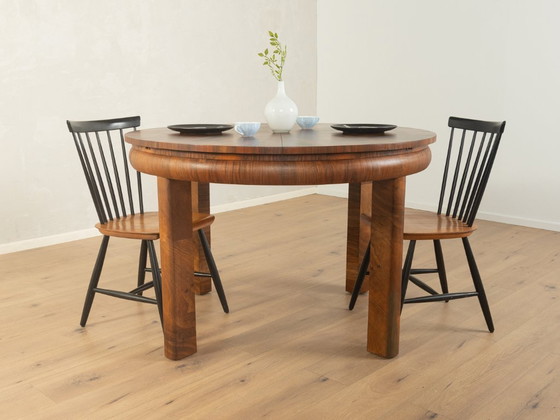 Image 1 of Art Deco Butterfly Dining Table, 1930s, Vintage