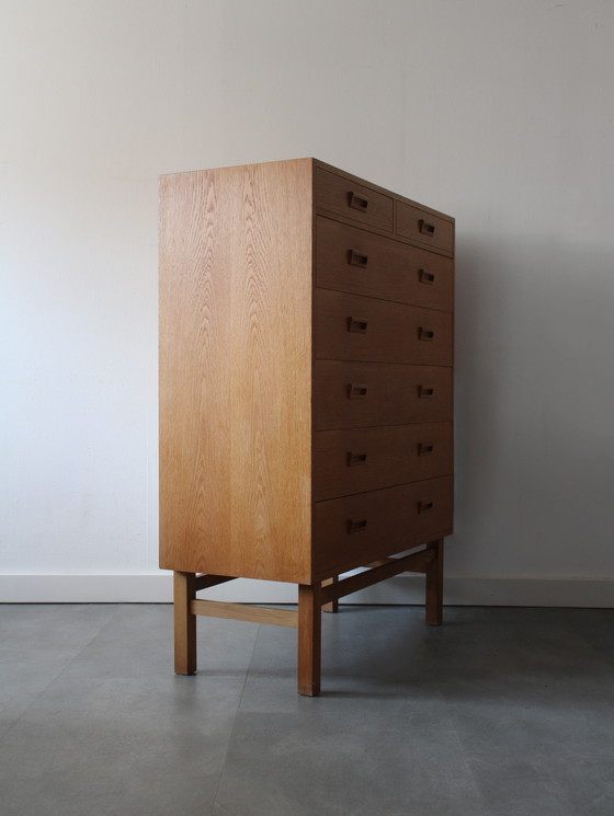 Image 1 of Vintage Deense ladekast door Holger Jensen voor FDB Møbler