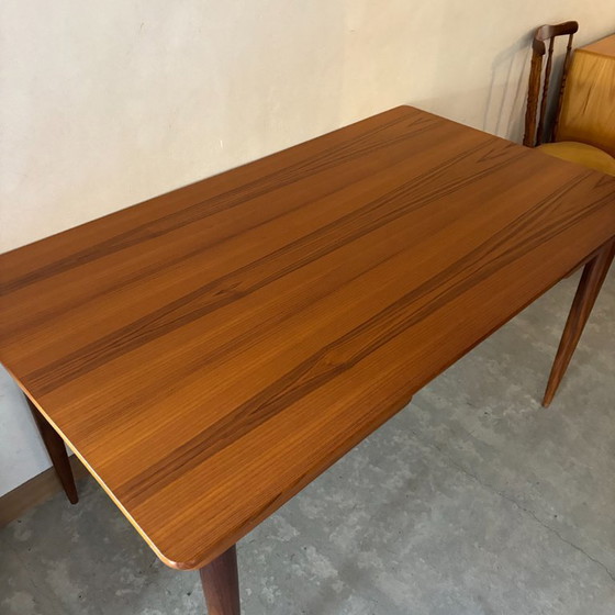 Image 1 of Extendable teak table