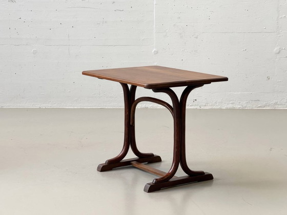 Image 1 of Kindertafel uit het midden van de 20e eeuw, gemaakt van beukenhout, jaren 70.