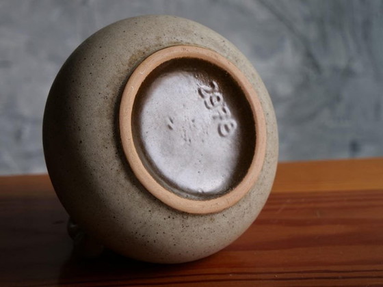 Image 1 of Vaso in ceramica di VEB Haldensleben 2978, vintage anni '70 Wabi-Sabi