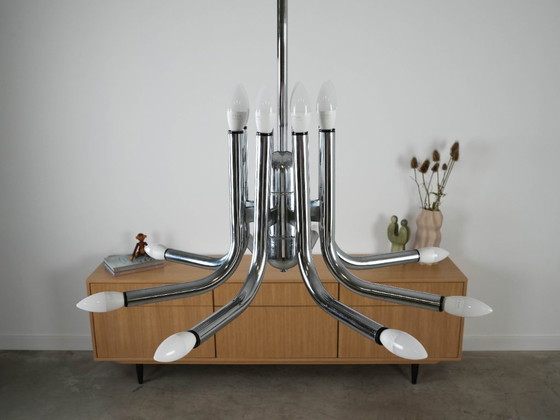 Image 1 of Lampada a sospensione, design italiano, anni '70, prodotta in Italia