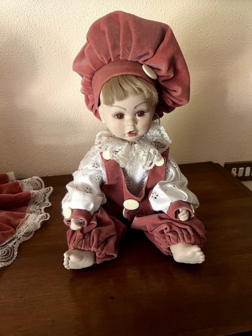 2 Porcelain Dolls