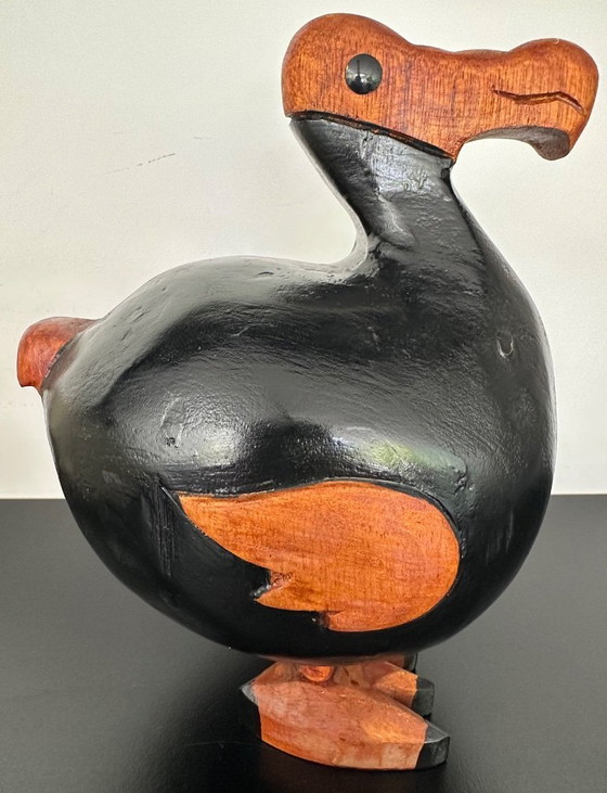 Image 1 of Uitgehouwen ter nagedachtenis: het Dodo-vogelbeeld