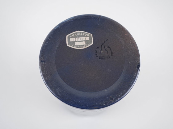 Image 1 of Cylindrical vase, Danish design, 1970s, manufactured by Knabstrup