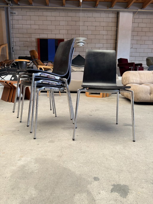 Sedia Akaba Gorka di Jorge Pensi (stock: 20) – eetkamerstoelen, Metal, Wood