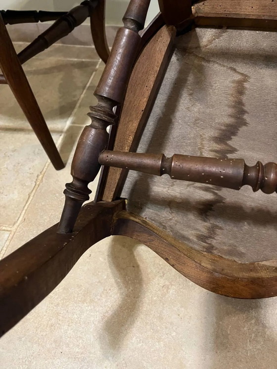 Paar Stühle im Louis-Philippe-Stil – Esszimmerstühle (photo 6 of 21)