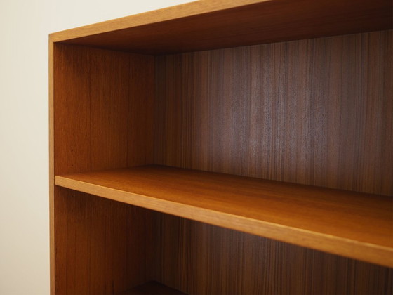 Estantería danesa de teca con mueble bar iluminado, estilo danés moderno de los años 70. – Librerías, Wood (photo 14 of 22)