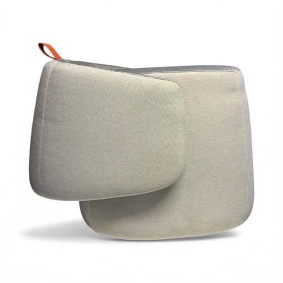 Image 1 of Haworth Openest Armchair cum footstool Chick design Patricia Urquiola