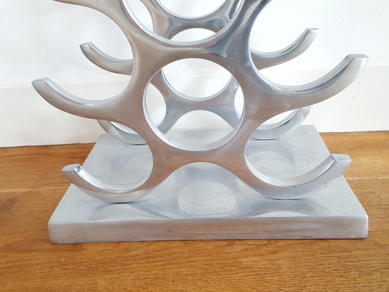 Image 1 of Casier à vin solide pour 21 bouteilles par Michael Noll (1990)