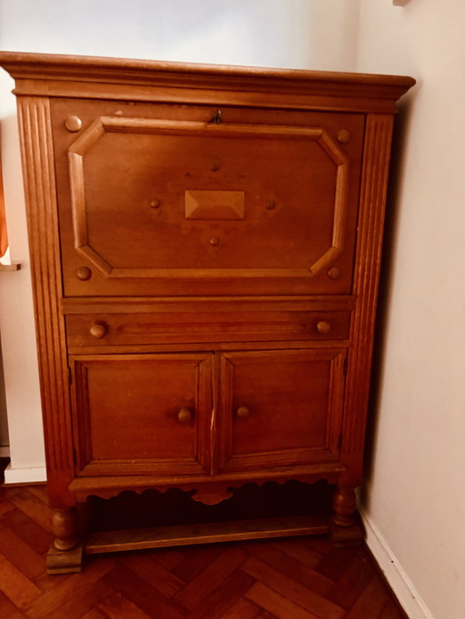 Bellissima scrivania vintage in rovere