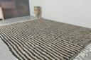 Moroccan rug striped design 2.4X1.6m