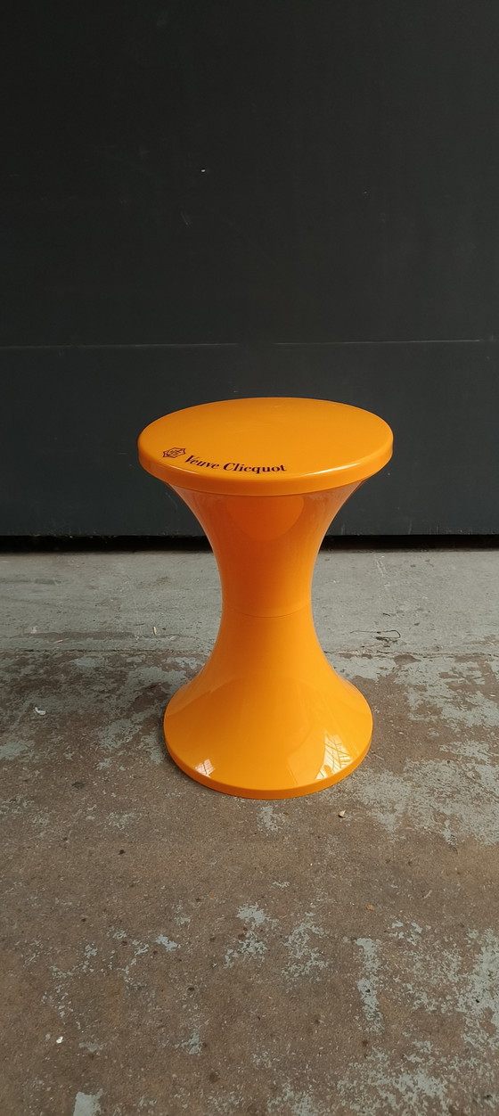 Image 1 of Tam tam stool champagne cooler design by Henry Massonet for veuve clicquot