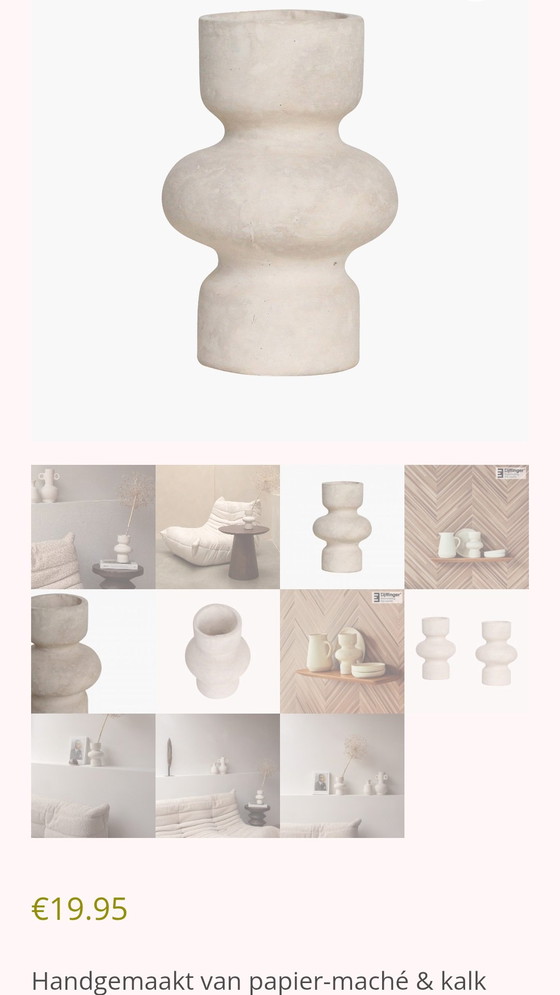 Image 1 of 3 vasi di Raw Materials Amsterdam