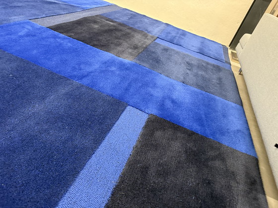 Image 1 of Carpet Sign Rugs Division Rug 400x500 Blue Wool