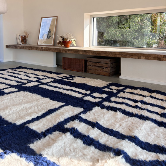 Image 1 of Handgewebter Berberteppich aus 100% Wolle