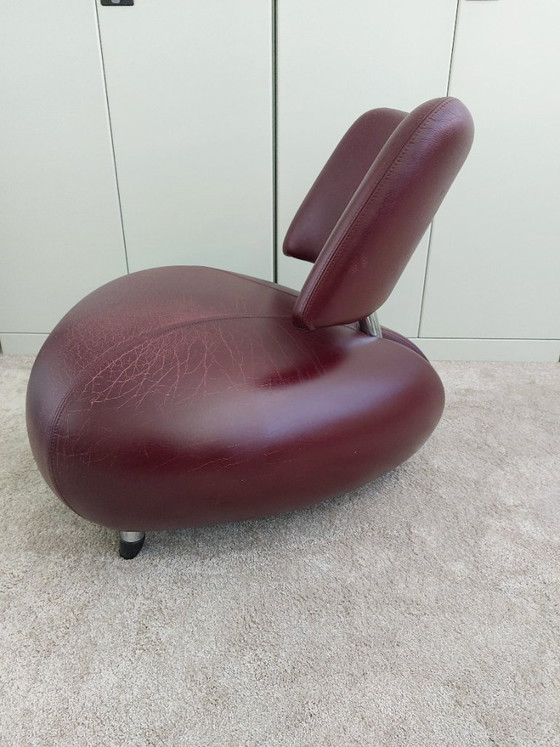 Leolux Pallone Sessel – Leather, Chrome (photo 5 of 9)