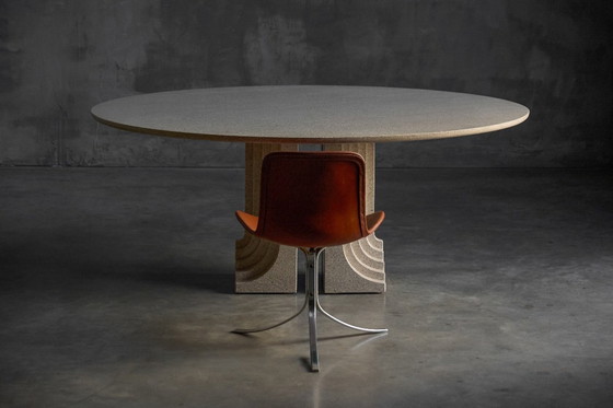 Image 1 of Samo Dining Table by Carlo Scarpa for Simon Gavina, Italy, 1971