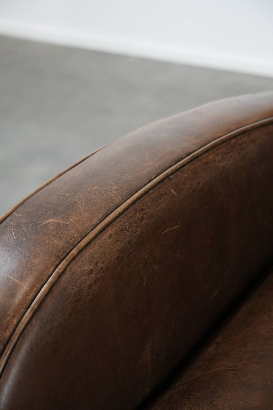 Image 1 of Elegante set di due poltrone in pelle di pecora