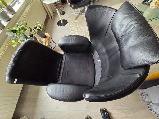 De Sede DS 23 Fauteuil – Zwart Leer – Prima Staat (Franz Josef Schulte)