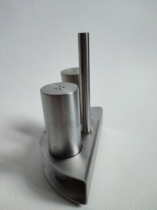 Zack Salt & Salt Set Salt & Pepper Stainless Steel